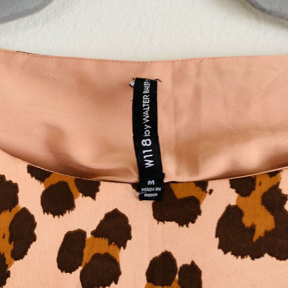 Walter Baker Leopard Cold Shoulder Cocktail Dress - Picture 2 of 4